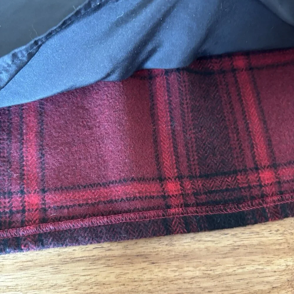 Y2K Hollister Plaid Skirt Dark Academia Grunge Size 1‎ Full Zipper Holiday Nerd
